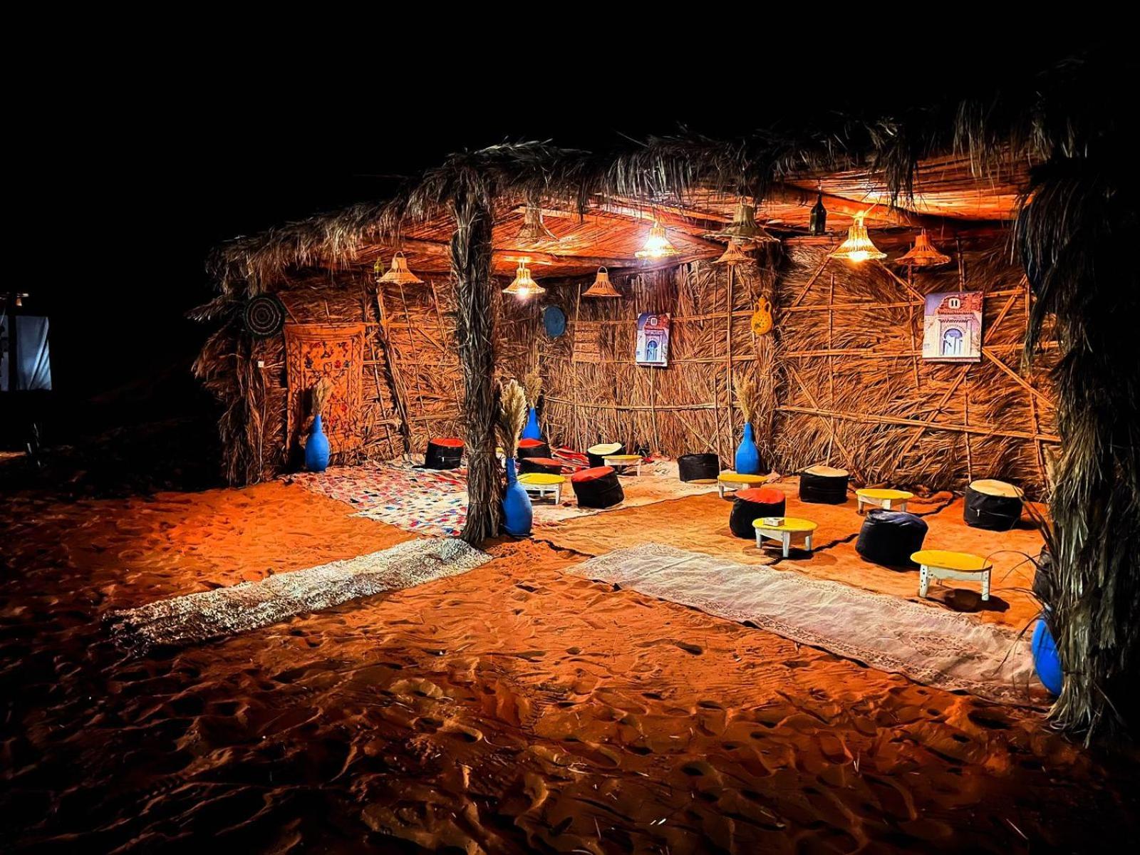Desert Camp Camel & Sandboarding Merzouga Eksteriør billede