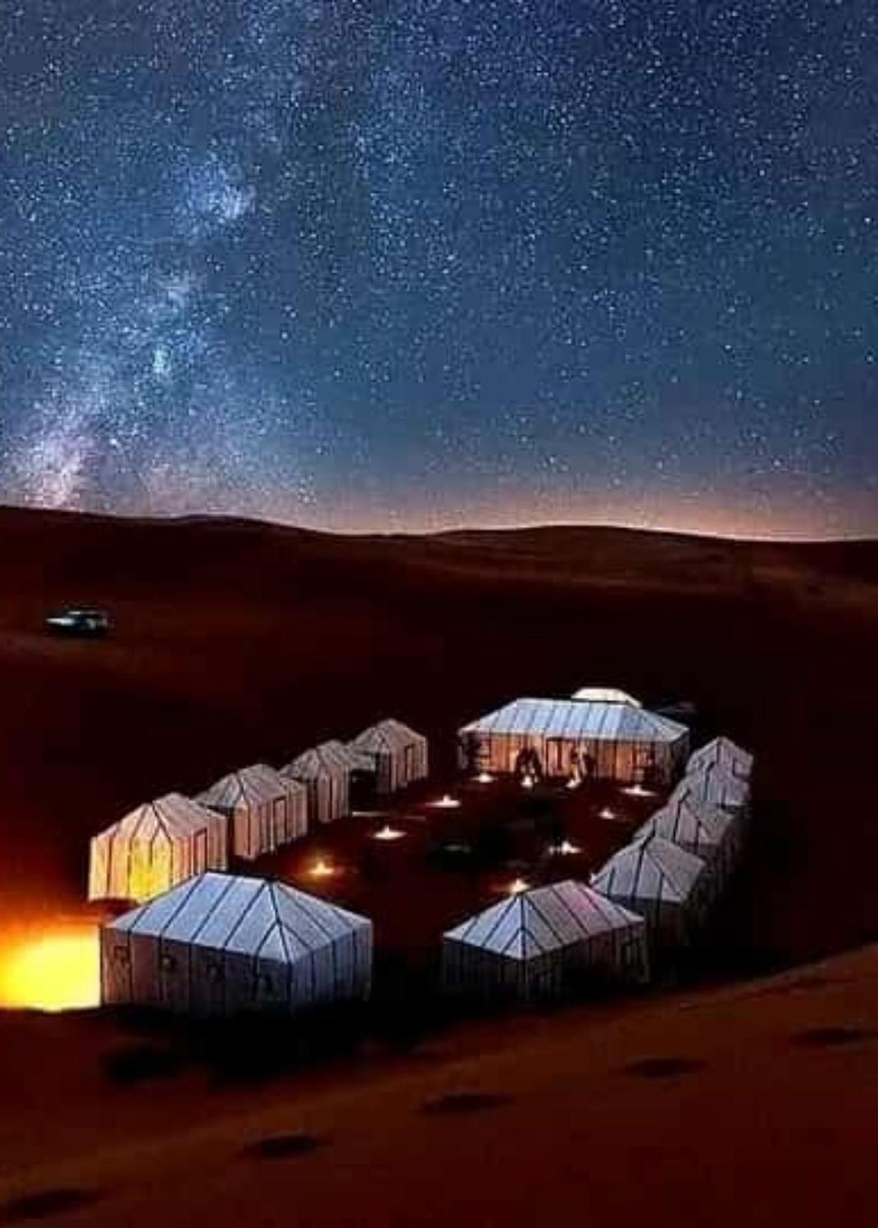 Desert Camp Camel & Sandboarding Merzouga Eksteriør billede
