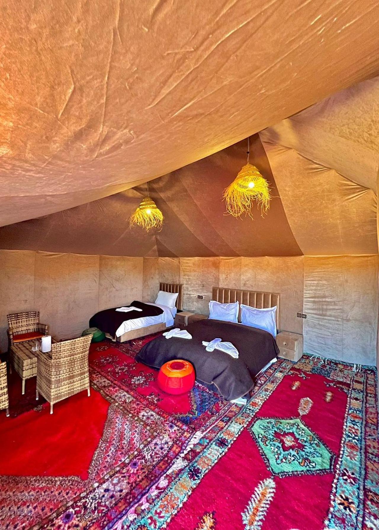 Desert Camp Camel & Sandboarding Merzouga Eksteriør billede